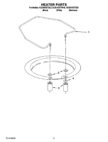 05 - Heater Parts parts for Kitchenaid Dishwasher KUDU03STBL0 from AppliancePartsPros.com