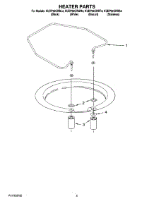 05 - Heater Parts parts for Kitchenaid Dishwasher KUDP02CRBS4 from AppliancePartsPros.com