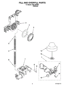 06 - Fill And Overfill Parts parts for Kitchenaid Dishwasher KUDL02IRBS4 from AppliancePartsPros.com