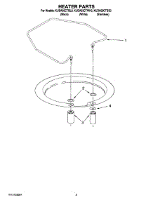 05 - Heater Parts parts for Kitchenaid Dishwasher KUDA03CTWH0 from AppliancePartsPros.com
