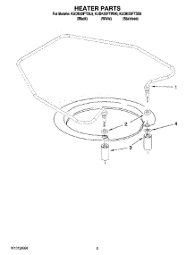 05 - Heater Parts parts for Kitchenaid Dishwasher KUDK03FTSS0 from AppliancePartsPros.com