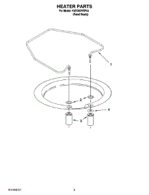 05 - Heater Parts parts for Kitchenaid Dishwasher KUDU02VSPA4 from AppliancePartsPros.com