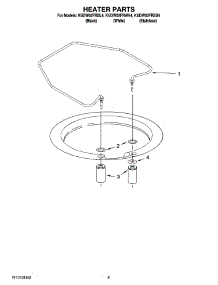 05 - Heater Parts parts for Kitchenaid Dishwasher KUDW02FRWH4 from AppliancePartsPros.com