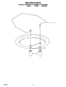 05 - Heater Parts parts for Kitchenaid Dishwasher KUDC02IRBS3 from AppliancePartsPros.com