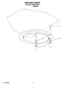 05 - Heater Parts parts for Kitchenaid Dishwasher KUDC03FTSS0 from AppliancePartsPros.com
