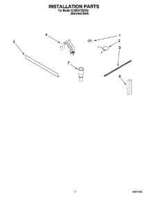 06 - Installation Parts parts for Kitchenaid Dishwasher KUDD01SSSS0 from AppliancePartsPros.com