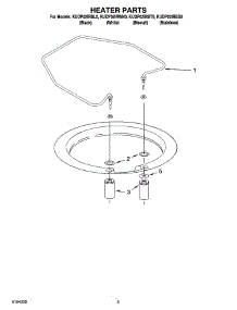 05 - Heater Parts parts for Kitchenaid Dishwasher KUDP02IRBS0 from AppliancePartsPros.com