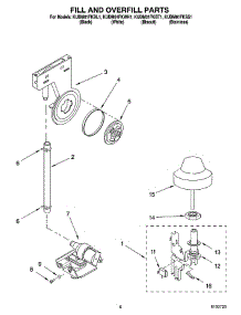 06 - Fill And Overfill Parts parts for Kitchenaid Dishwasher KUDM01FKWH1 from AppliancePartsPros.com