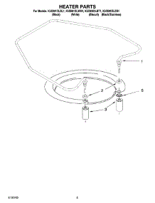 05 - Heater Parts parts for Kitchenaid Dishwasher KUDI01DLBL1 from AppliancePartsPros.com