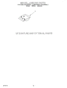 12 - Miscellaneous, Lit / Optional parts for Kitchenaid Dishwasher KUDM24SEBL1 from AppliancePartsPros.com