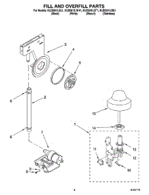 06 - Fill And Overfill Parts parts for Kitchenaid Dishwasher KUDS01ILBT1 from AppliancePartsPros.com