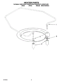 05 - Heater Parts parts for Kitchenaid Dishwasher KUDI01DLBS0 from AppliancePartsPros.com