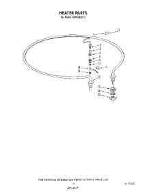 07 - Heater parts for Whirlpool Dishwasher 4KPDI620T0 from AppliancePartsPros.com