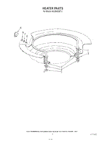 07 - Heater parts for Whirlpool Dishwasher 4KUDA220T2 from AppliancePartsPros.com
