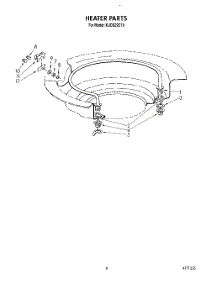 07 - Heater parts for Kitchenaid Dishwasher KUDS22CT0 from AppliancePartsPros.com