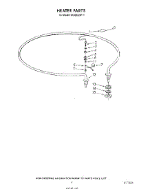 07 - Heater parts for Whirlpool Dishwasher 4KUDI220T1 from AppliancePartsPros.com