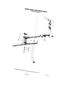 09 - Upper Wash And Rinse parts for Kitchenaid Dishwasher KUDB210S1 from AppliancePartsPros.com