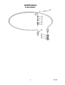 07 - Heater parts for Kitchenaid Dishwasher KUDB220T1 from AppliancePartsPros.com
