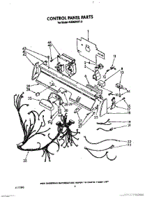 04 - Control Panel, Lit / Optional parts for Kitchenaid Dishwasher KUDM220T0 from AppliancePartsPros.com