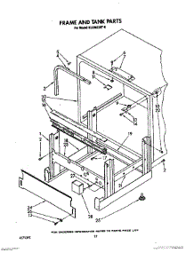 10 - Frame And Tank parts for Kitchenaid Dishwasher KUDM220T0 from AppliancePartsPros.com