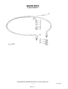 07 - Heater parts for Kitchenaid Dishwasher KUDD210T0 from AppliancePartsPros.com
