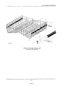 20 - Kda, Kdb, Kdc, Kdi-21B parts for Kitchenaid Dishwasher KDC21D from AppliancePartsPros.com
