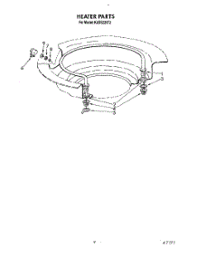07 - Heater parts for Kitchenaid Dishwasher KUDS220T2 from AppliancePartsPros.com