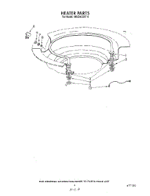 07 - Heater parts for Whirlpool Dishwasher 4KUDA220T0 from AppliancePartsPros.com