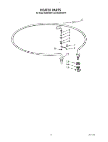 07 - Heater parts for Kitchenaid Dishwasher KUDP220T4 from AppliancePartsPros.com