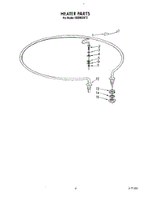 07 - Heater parts for Kitchenaid Dishwasher KUDM220T2 from AppliancePartsPros.com