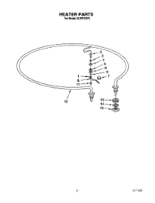 07 - Heater parts for Kitchenaid Dishwasher KUDP220T6 from AppliancePartsPros.com