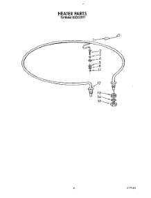 07 - Heater parts for Kitchenaid Dishwasher KUDC220T1 from AppliancePartsPros.com