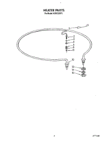 07 - Heater parts for Kitchenaid Dishwasher KUDC220T2 from AppliancePartsPros.com