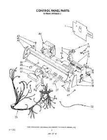 04 - Control Panel , Literature And Optional parts for Whirlpool Dishwasher 4KPDI620T3 from AppliancePartsPros.com