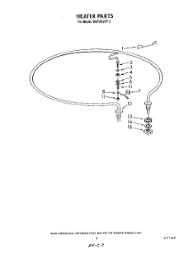 07 - Heater parts for Whirlpool Dishwasher 4KPDI620T3 from AppliancePartsPros.com