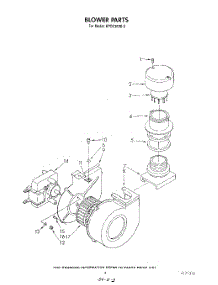 03 - Blower parts for Kitchenaid Dishwasher KPDC601S3 from AppliancePartsPros.com