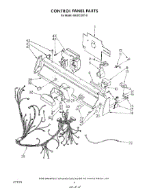 04 - Control Panel , Literature And Optional parts for Whirlpool Dishwasher 4KUDC220T0 from AppliancePartsPros.com