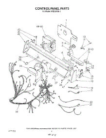 04 - Control Panel , Literature And Optional parts for Kitchenaid Dishwasher KPDC610S3 from AppliancePartsPros.com