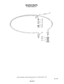 07 - Heater parts for Kitchenaid Dishwasher KUDD210T1 from AppliancePartsPros.com