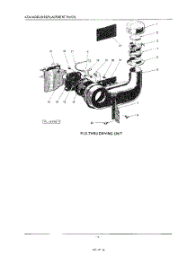 04 - Flo-Thru Drying parts for Kitchenaid Dishwasher KDA20 from AppliancePartsPros.com