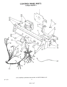 04 - Control Panel , Literature And Optional parts for Whirlpool Dishwasher 4KUDI220T2 from AppliancePartsPros.com