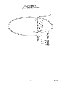 07 - Heater parts for Kitchenaid Dishwasher KUDP22GT1 from AppliancePartsPros.com