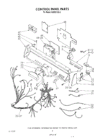 04 - Control Panel , Literature And Optional parts for Kitchenaid Dishwasher KUDS21CS2 from AppliancePartsPros.com