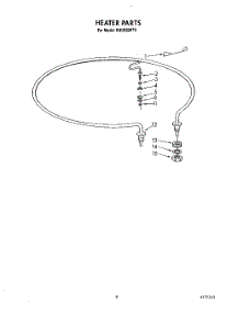 07 - Heater parts for Kitchenaid Dishwasher KUDB220T0 from AppliancePartsPros.com