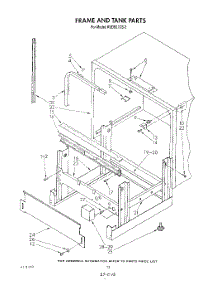 10 - Frame And Tank parts for Kitchenaid Dishwasher KUDS21CS2 from AppliancePartsPros.com