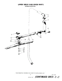 09 - Upper Wash And Rinse parts for Kitchenaid Dishwasher KUDC210S2 from AppliancePartsPros.com
