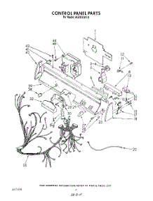 04 - Control Panel , Literature And Optional parts for Whirlpool Dishwasher 4KUDI220T0 from AppliancePartsPros.com