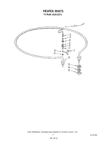 07 - Heater parts for Whirlpool Dishwasher 4KUDI220T0 from AppliancePartsPros.com