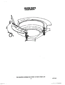 07 - Heater parts for Kitchenaid Dishwasher KUDS21SS1 from AppliancePartsPros.com