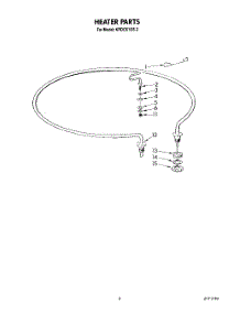 06 - Heater parts for Kitchenaid Dishwasher KPDC610S2 from AppliancePartsPros.com
